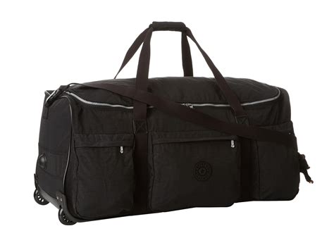 kipling duffle bag with wheels.